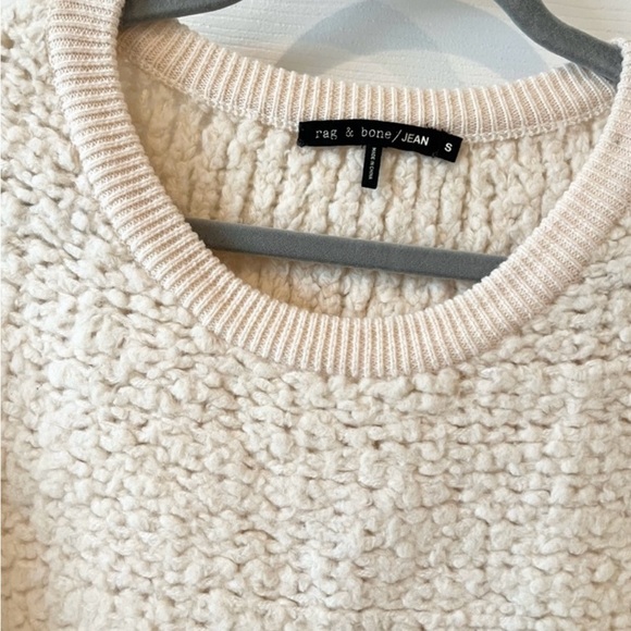 rag & bone Off-White Textured Knit Sweater - Picture 2 of 5
